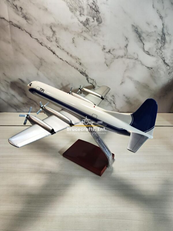 Model of Lockheed Model 10 Electra with detailed craftsmanship.